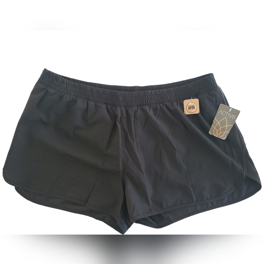 Active 8 Women's Shorts Black Size XL